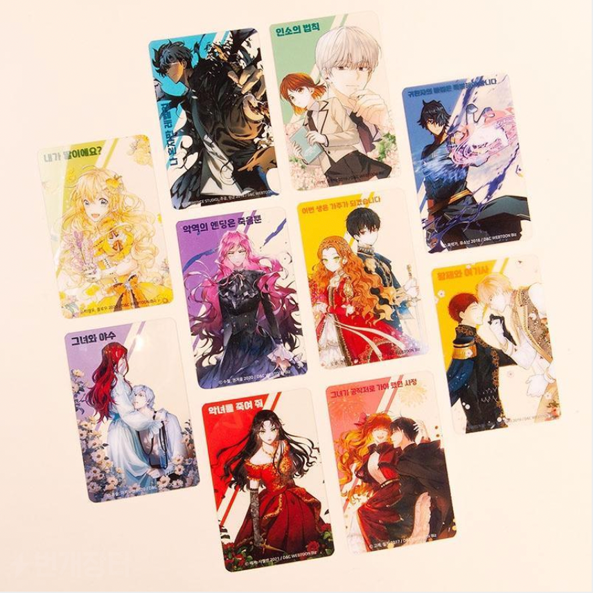 AGF D&C Clear Photocard 10pcs set