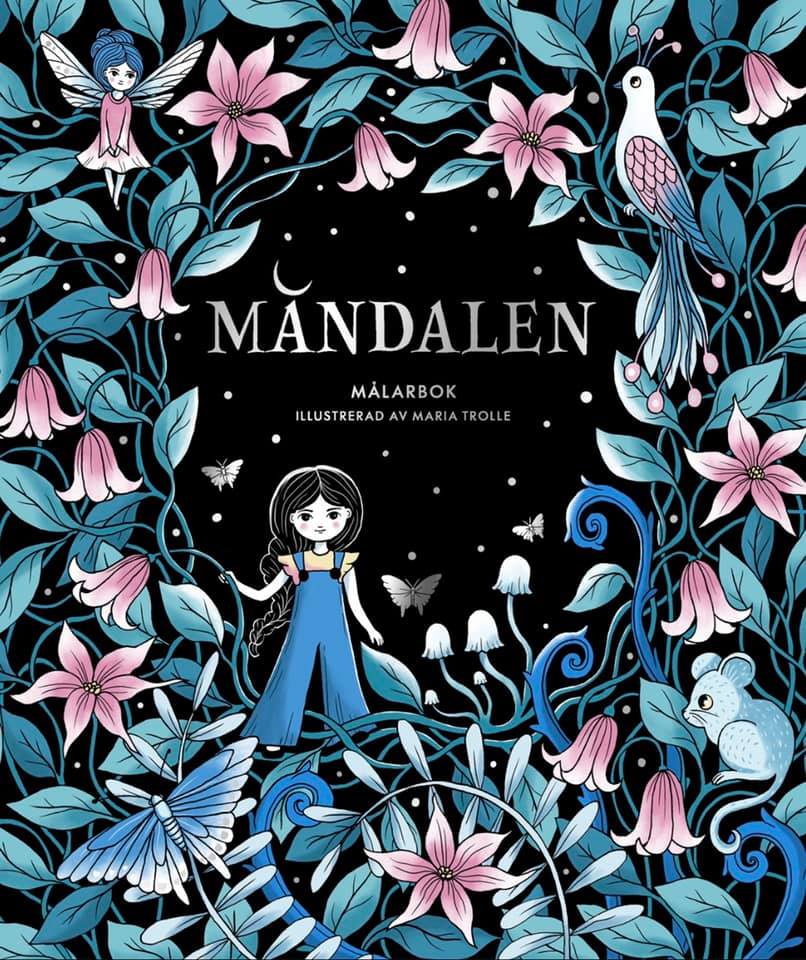 Mandalen(Moonvalley) coloring book by Maria Trolle