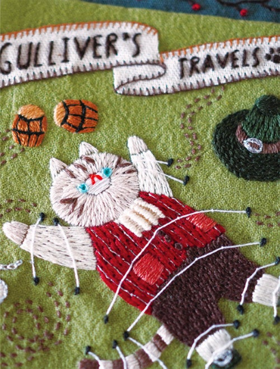 Cat Embroidery vol.2 by nyang-stitch - Cat Embroidery Collection