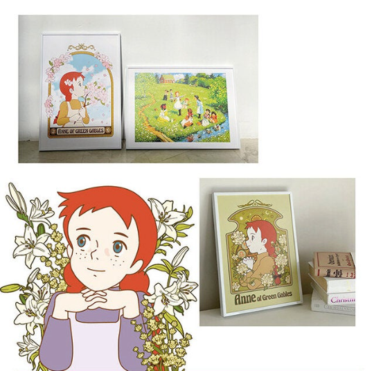 ART Poster Book Anne of Green Gables vol.2 / A4 size Art Poster Book 10 sheets