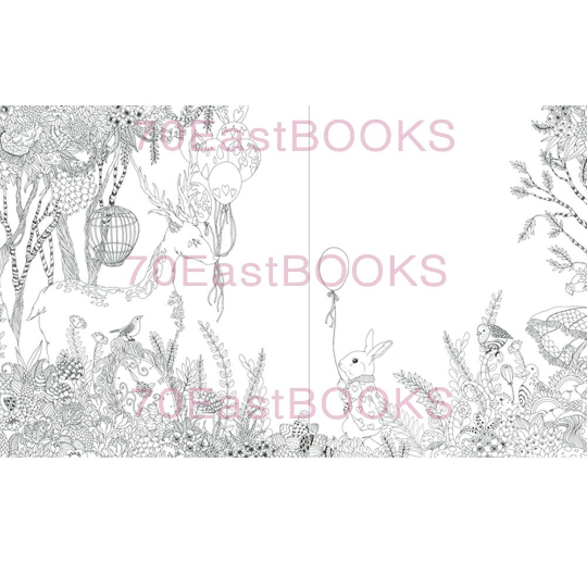 Pandora coloring book for adult, Enchanted fantasy trip Coloring Book