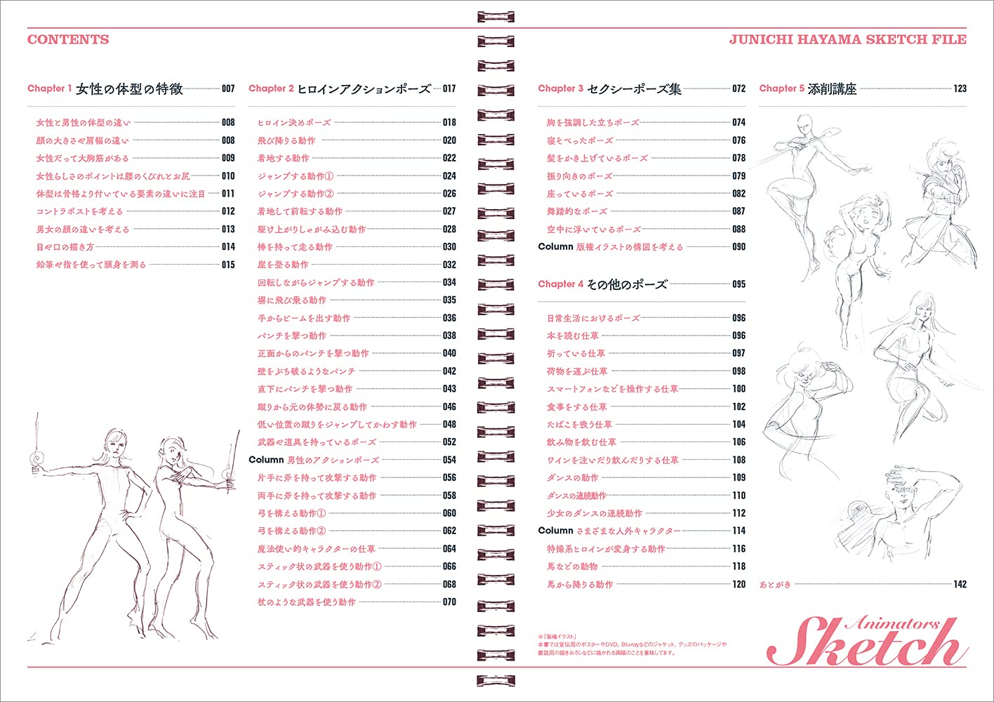 How To Draw Heroine Character Book by Junichi Hayama, Animator Sketch Book