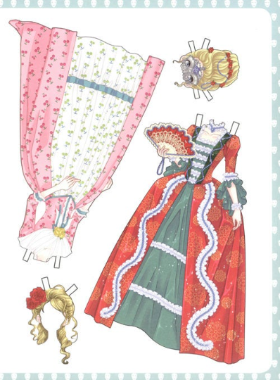 Musthave Partylook Fashion Paper Doll Book