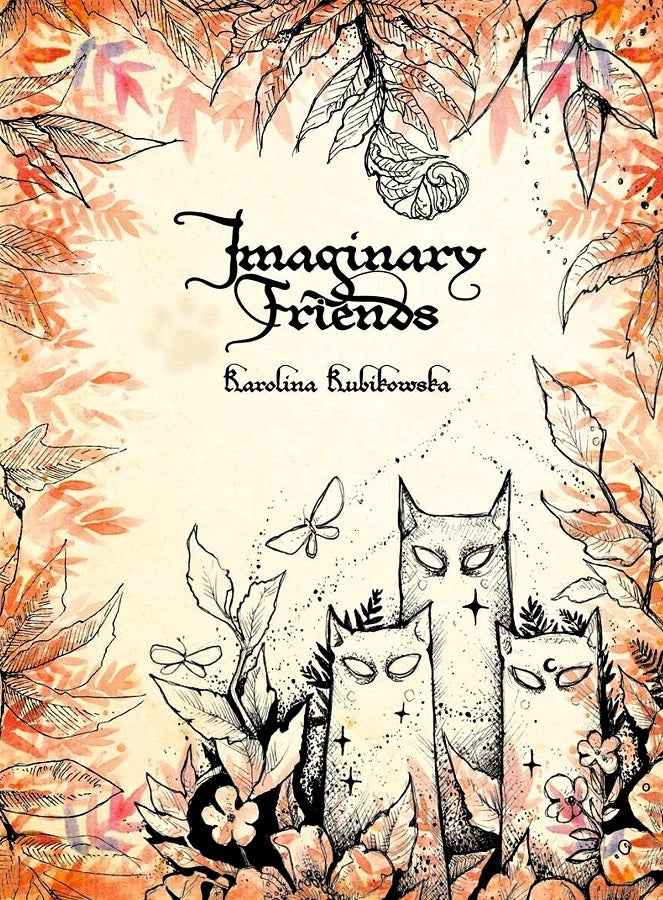 Imaginary Friends Coloring Book by Karolina Kubikowska