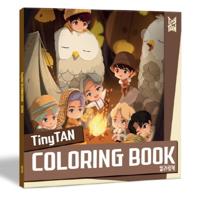 Tiny Tan Coloring Book