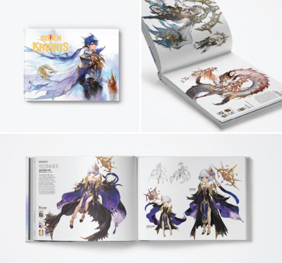 The Art of Seven Knights Vol. 3 with costume coupon