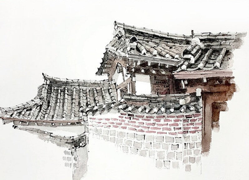 baek seung ki's urban sketch
