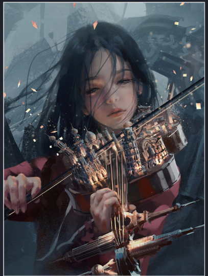 [Surprise sale] GHOSTBLADE vol.2 Art Book by WLOP (Wang Ling)