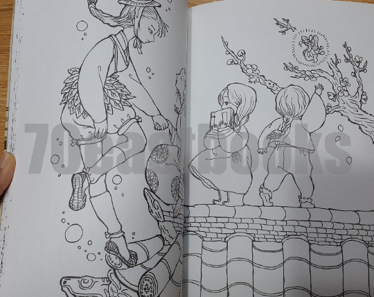Fairy Tale Coloring Book by gomgome