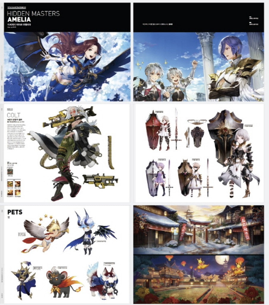 The Art of Seven Knights Vol. 3 with costume coupon