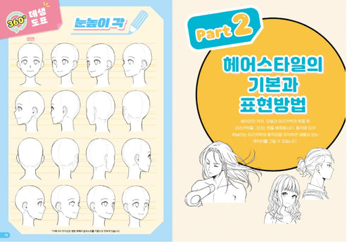 Cartoon Face Drawing for Beginner Book – 70EastBooks
