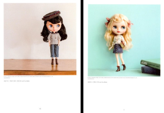 Doll clothes recipe book by lovelyravely - Neo Blythe, Cuckoo Clara, Jerry Barry, and Kakaro