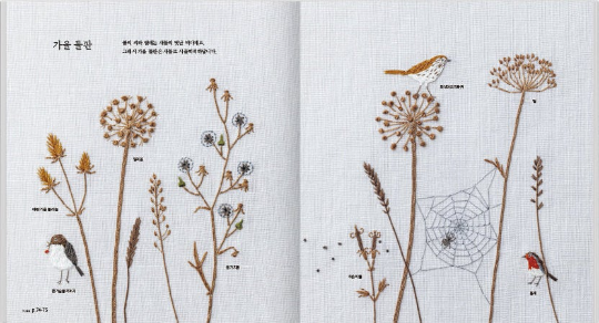 Nordic embroidery by Kazuko Aoki / scandinavian embroidery