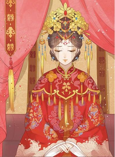 Dream of Red Mansion Chinese coloring book