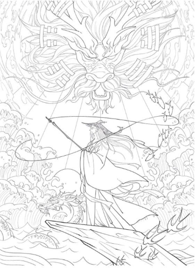 [FLASH SALE] The Investiture of the Gods Coloring Book by Da Da Cat(da da mao)