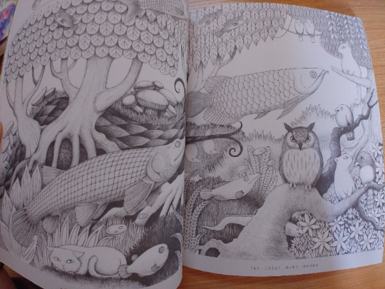 [out of print] Songs Coloring book of living things by Masayuki Matsuyama