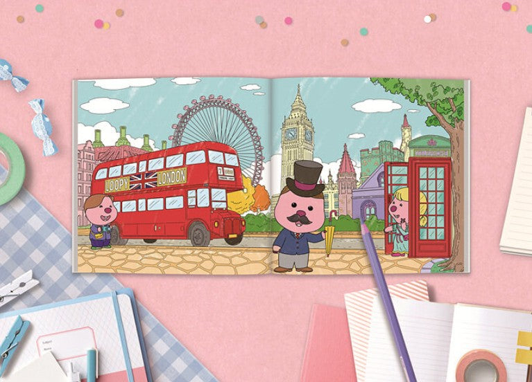 Loopy Color In Zanmang Loopy Coloring Book : Korean Coloring Book – 70EastBooks