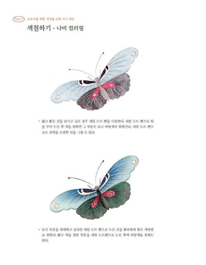 The Korean Traditional Minhwa Art Coloring Book series vol.2 SUMMER