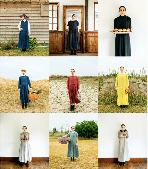 Linen Dresses by Hiromi Shibata - linen dress japan style patterns book