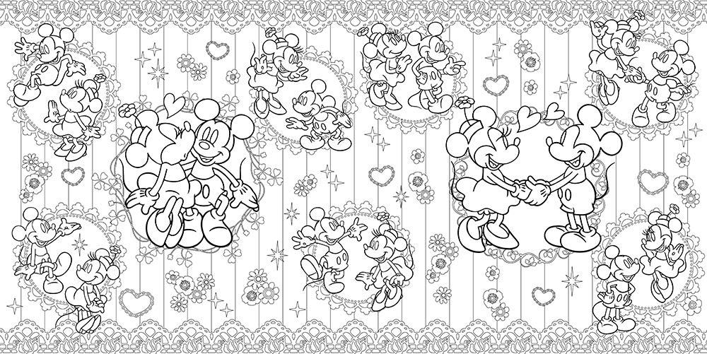 Love-Love Disney coloring book
