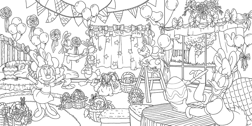 Gorgeous Disney coloring book : Feb 2022 release