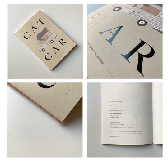 CAT CAR Art book - to people who love cats and cars by Dangnagi studio