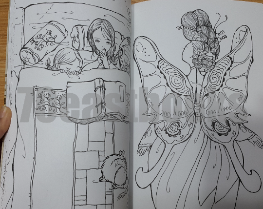 Fairy Tale Coloring Book by gomgome