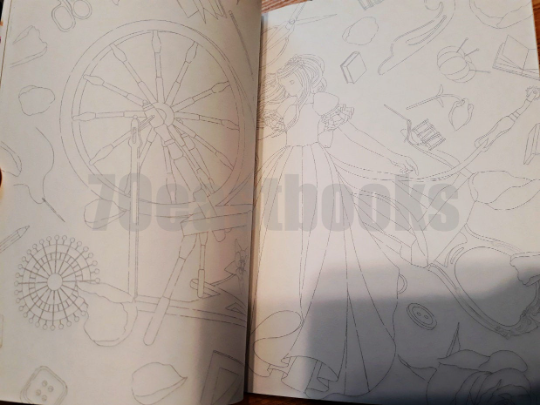 Fairy Tale Japanese coloring book by make lemonade