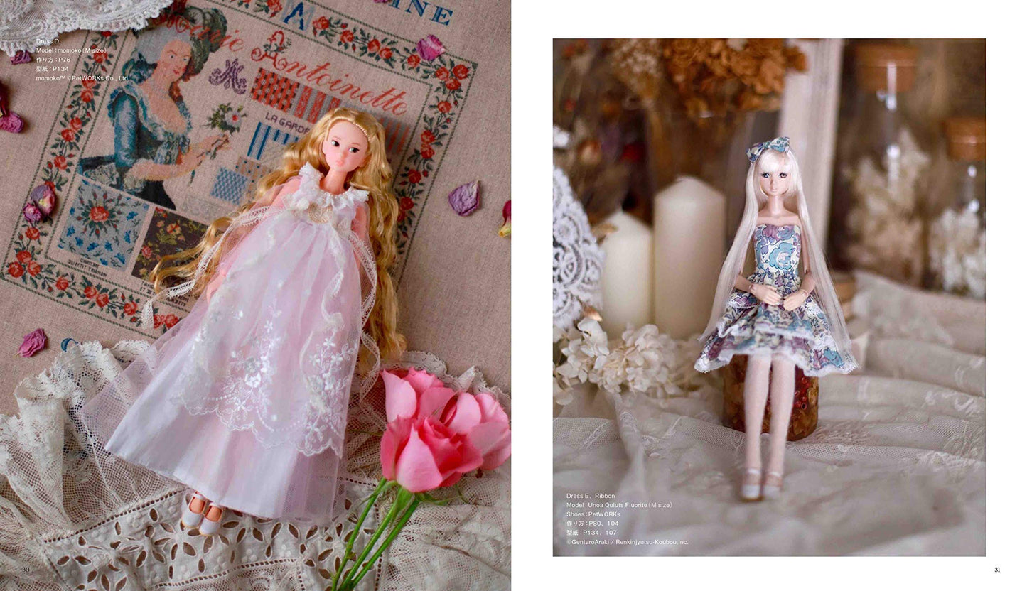 Doll COORDINATE RECIPE for Romantic Dresses(Dolly Dolly Books)