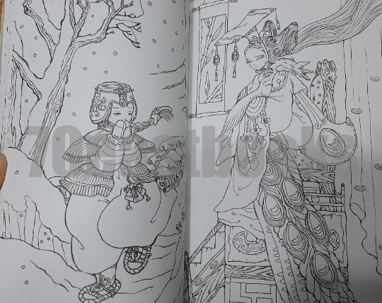 Fairy Tale Coloring Book by gomgome