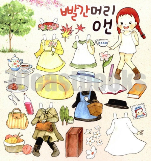 Fairy Tale paper doll book by lallayena