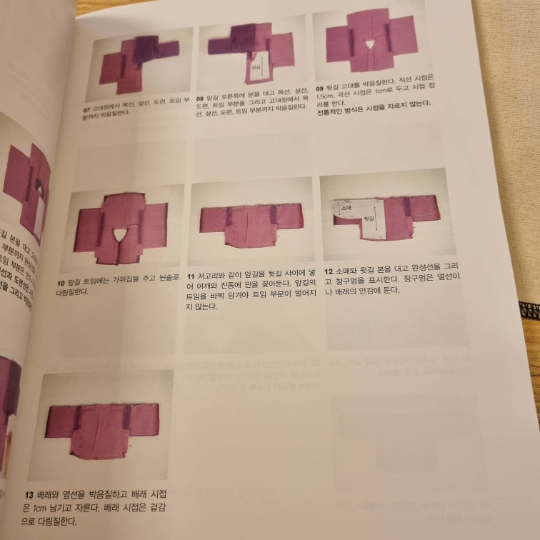 [revision] Hanbok Clothes Sewing book - Korean Traditional dress patterns book