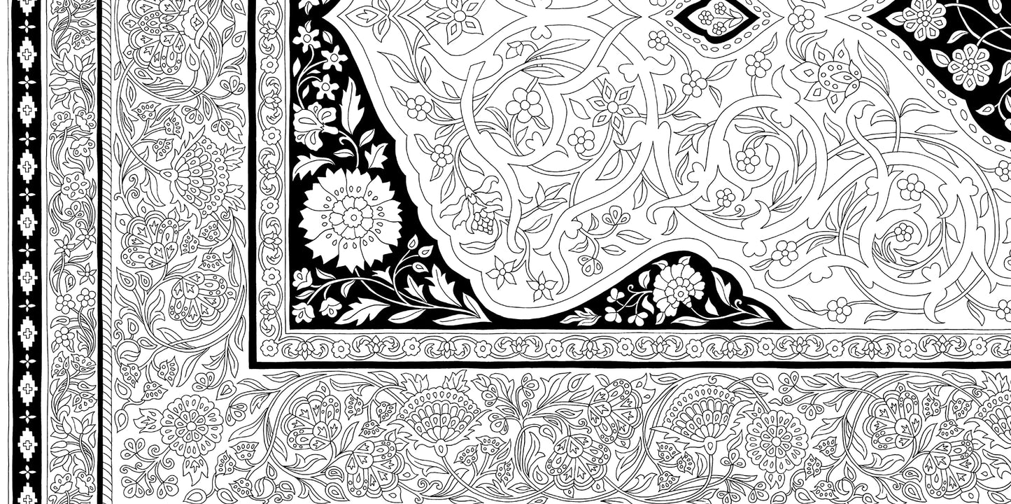 Patterns of the World Japanese Coloring Book