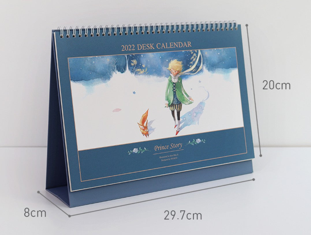 INDIGO 2022 The Little Prince Desk Calendar 2 Types