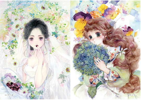 Flower Wedding Art book by Chiya
