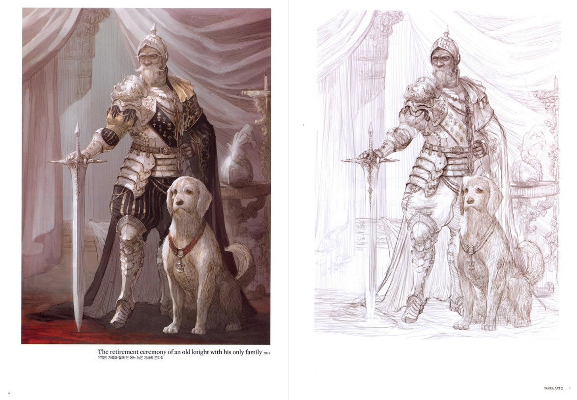 Tahra Art / Tahra Game Illustration Art Book 7 Kingdoms Guild of Honor