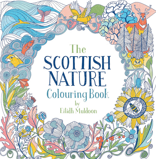 [Pre-order] The Scottish Nature Colouring Book / Eilidh Muldoon