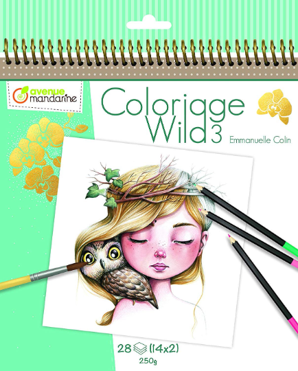 [COLORING] Coloriage Wild 3 Coloring book by Emmanuelle Colin