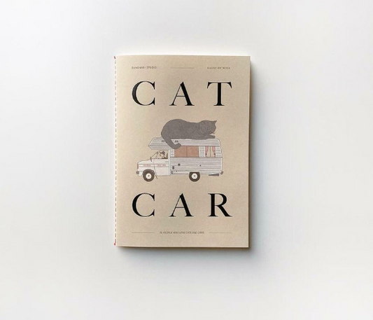 CAT CAR Art book - to people who love cats and cars by Dangnagi studio