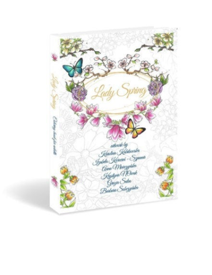 Lady Spring Coloring book by 5 Polish artists