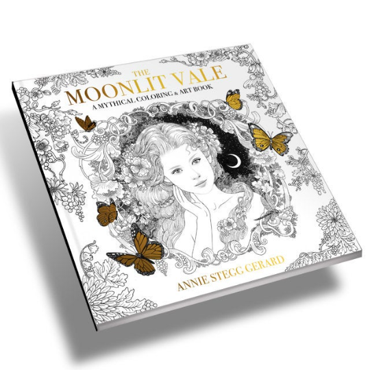 [restock in May]The Moonlit Vale Coloring Book by Annie Stegg Gerard