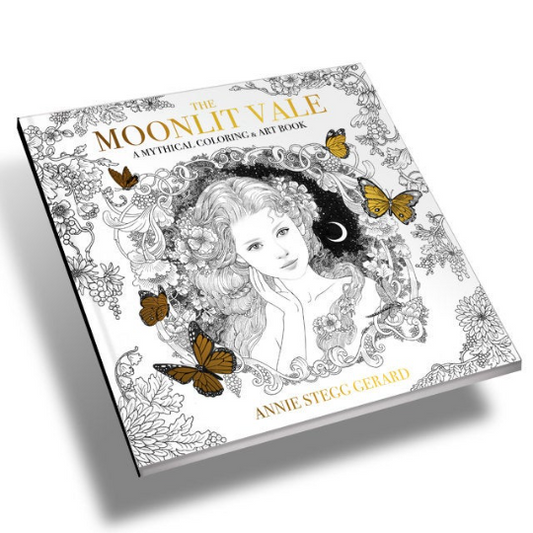 The Moonlit Vale Coloring Book by Annie Stegg Gerard