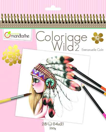 [COLORING] Coloriage Wild 2 Coloring book by Emmanuelle Colin