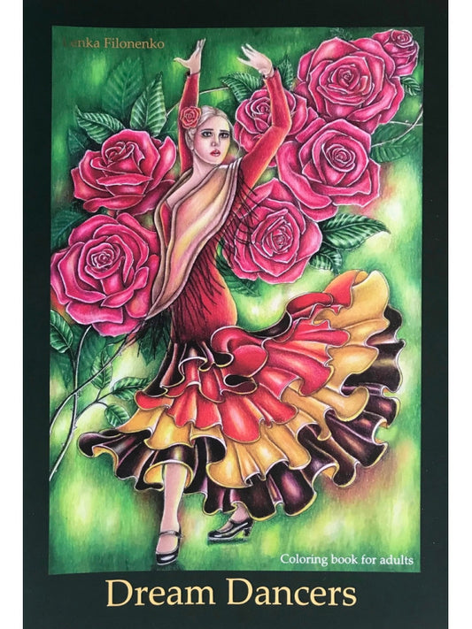 Dream Dancers Coloring book By Lenka Filonenko