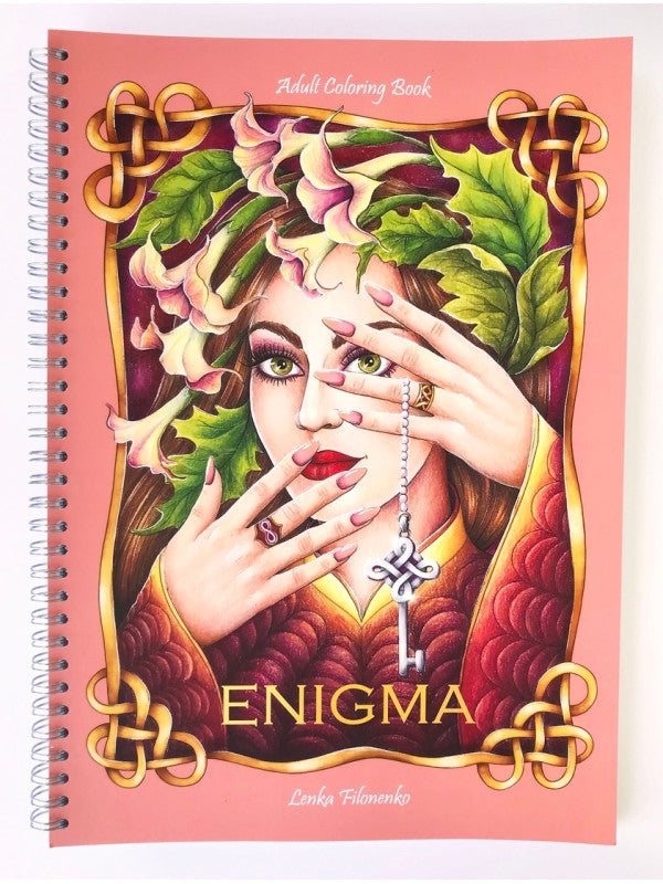 Enigma Coloring book by Lenka Filonenko